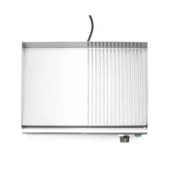 Hendi Bakplaat half geribbeld 220V/2400W Clearance