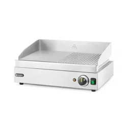 Hendi Bakplaat half geribbeld 1/2 glad 1/2 geribd 230V/2400W Online