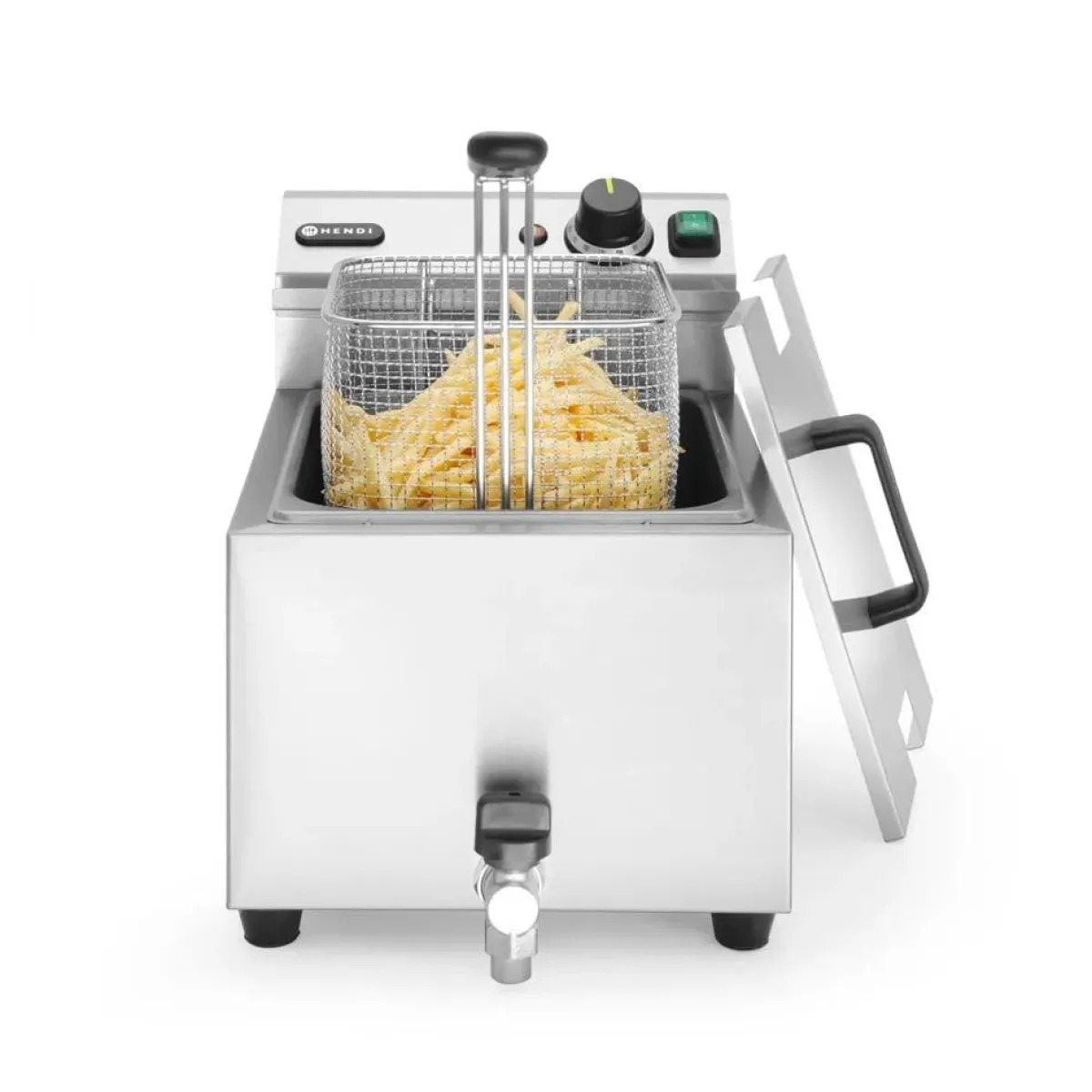 Hendi Friteuse met aftapkraan - 8L Outlet