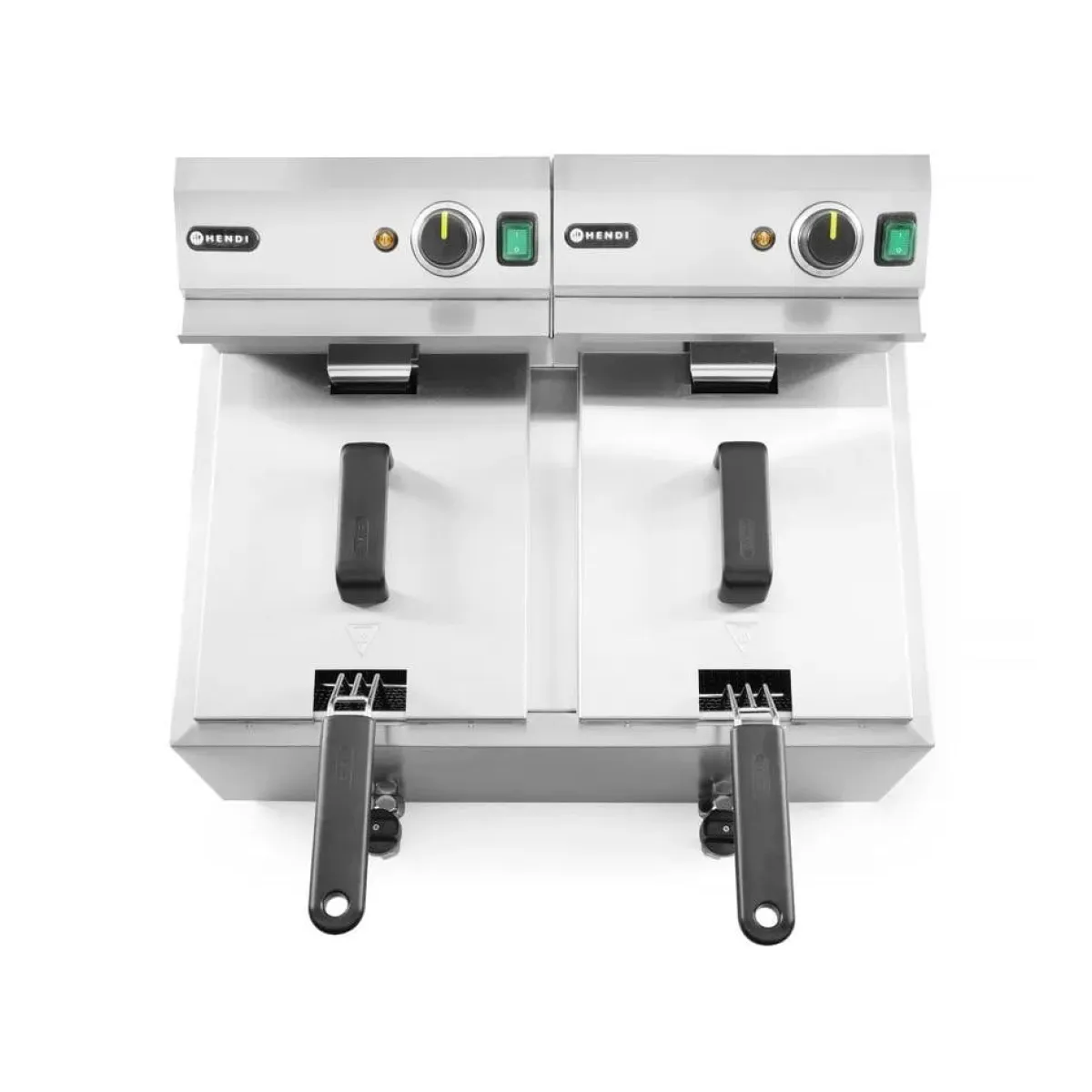 Hendi Friteuse met aftapkraan - 2 x 8L Online