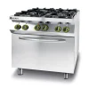 Hendi Gasfornuis 4-pits met convectieoven GN 1/1 Sale