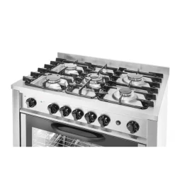 Hendi Gasfornuis - 5 pits met elektrische oven Outlet