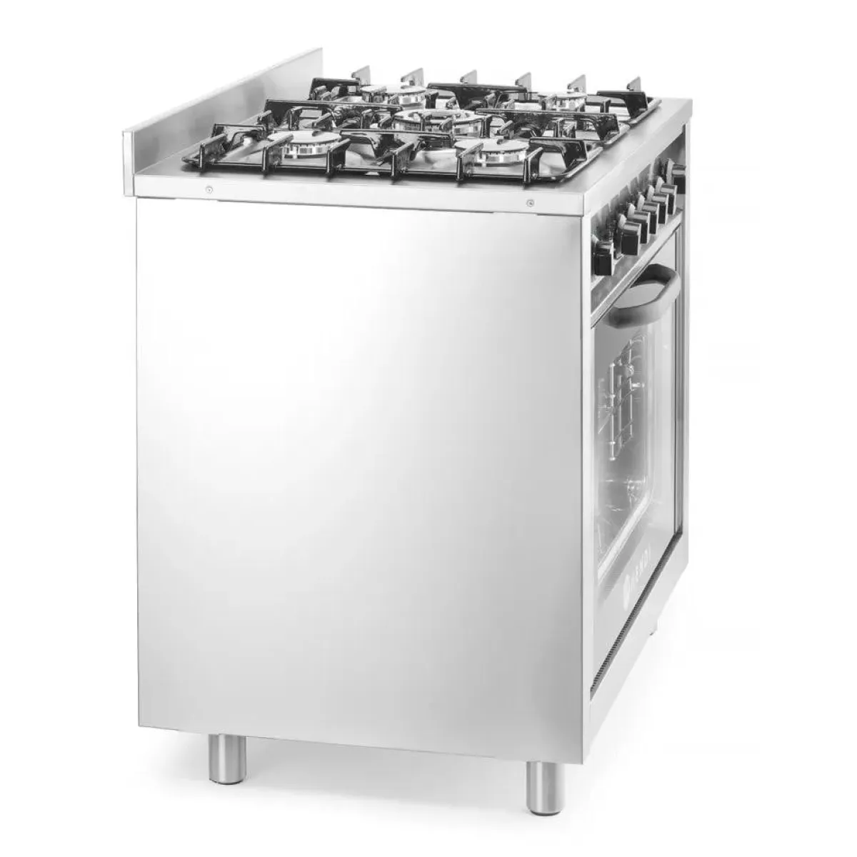 Hendi Gasfornuis - 5 pits met elektrische oven Outlet