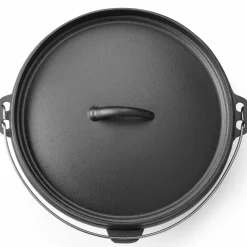 Hendi Gietijzeren Pan met Deksel Ø31cm (7,2L) Clearance