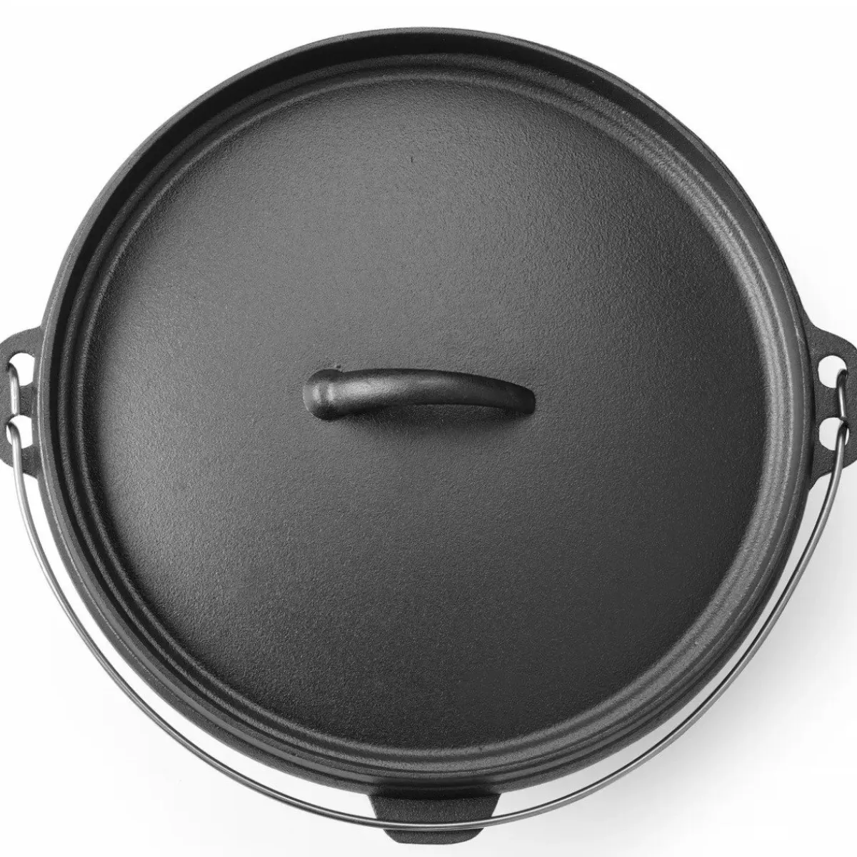 Hendi Gietijzeren Pan met Deksel Ø31cm (7,2L) Clearance