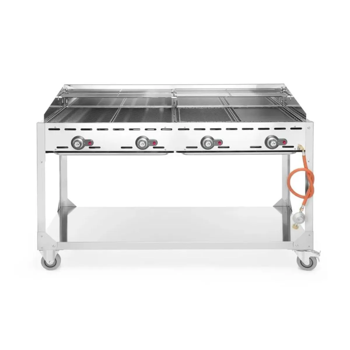 Hendi Green Fire 4 branders- 2 bakplaten + 2 GN1/1 roosters Sale