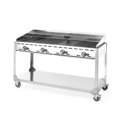 Hendi Green Fire 4 branders- 2 bakplaten + 2 GN1/1 roosters Sale