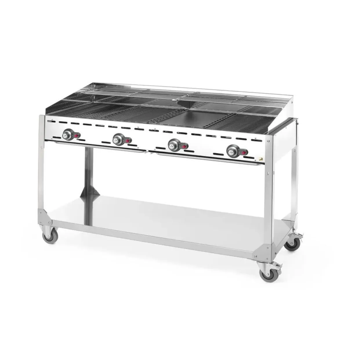 Hendi Green Fire 4 branders- 2 bakplaten + 2 GN1/1 roosters Sale
