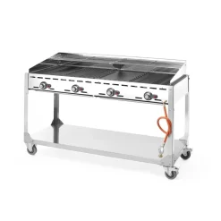 Hendi Green Fire 4 branders- 2 bakplaten + 2 GN1/1 roosters Sale