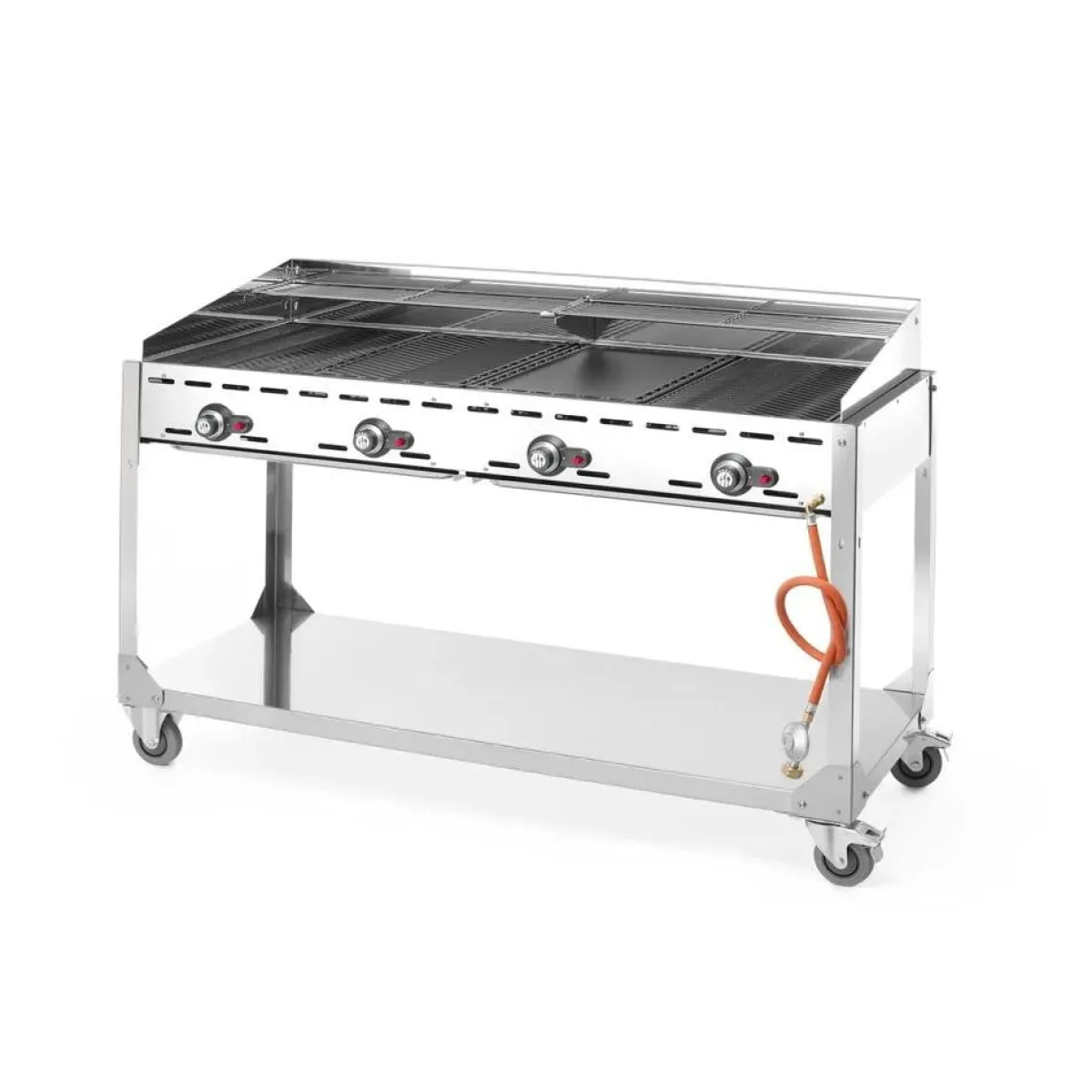 Hendi Green Fire 4 branders- 2 bakplaten + 2 GN1/1 roosters Sale