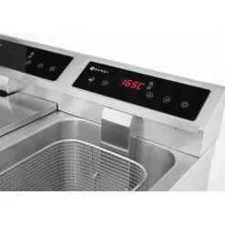 Hendi Inductie friteuse met aftapkraan - 2 x 8L New