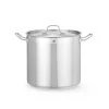 Hendi Kookpan hoog 16L met deksel ⌀280x(H)260 Best