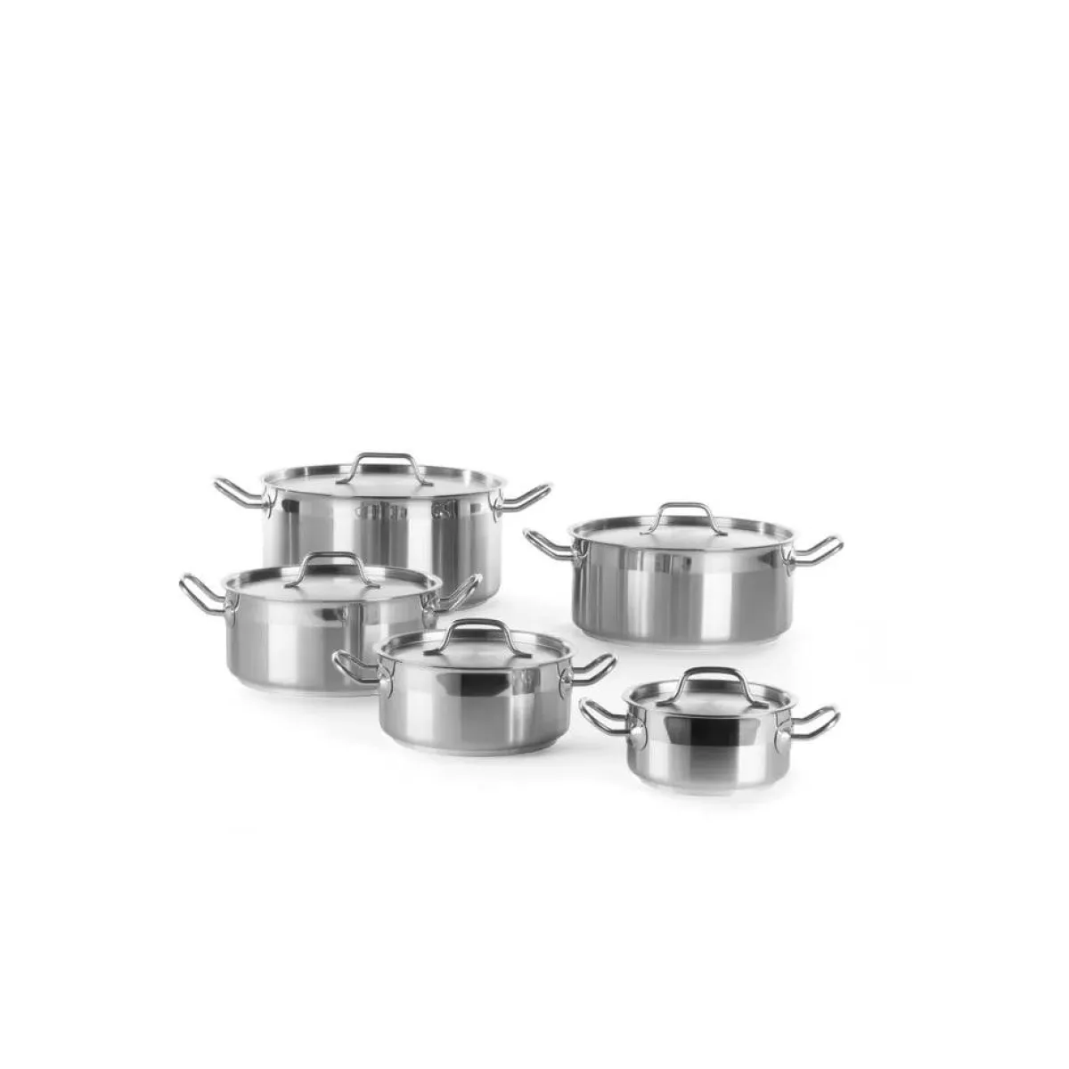 Hendi Kookpan laag 12L met deksel ⌀320x(H)150 Discount
