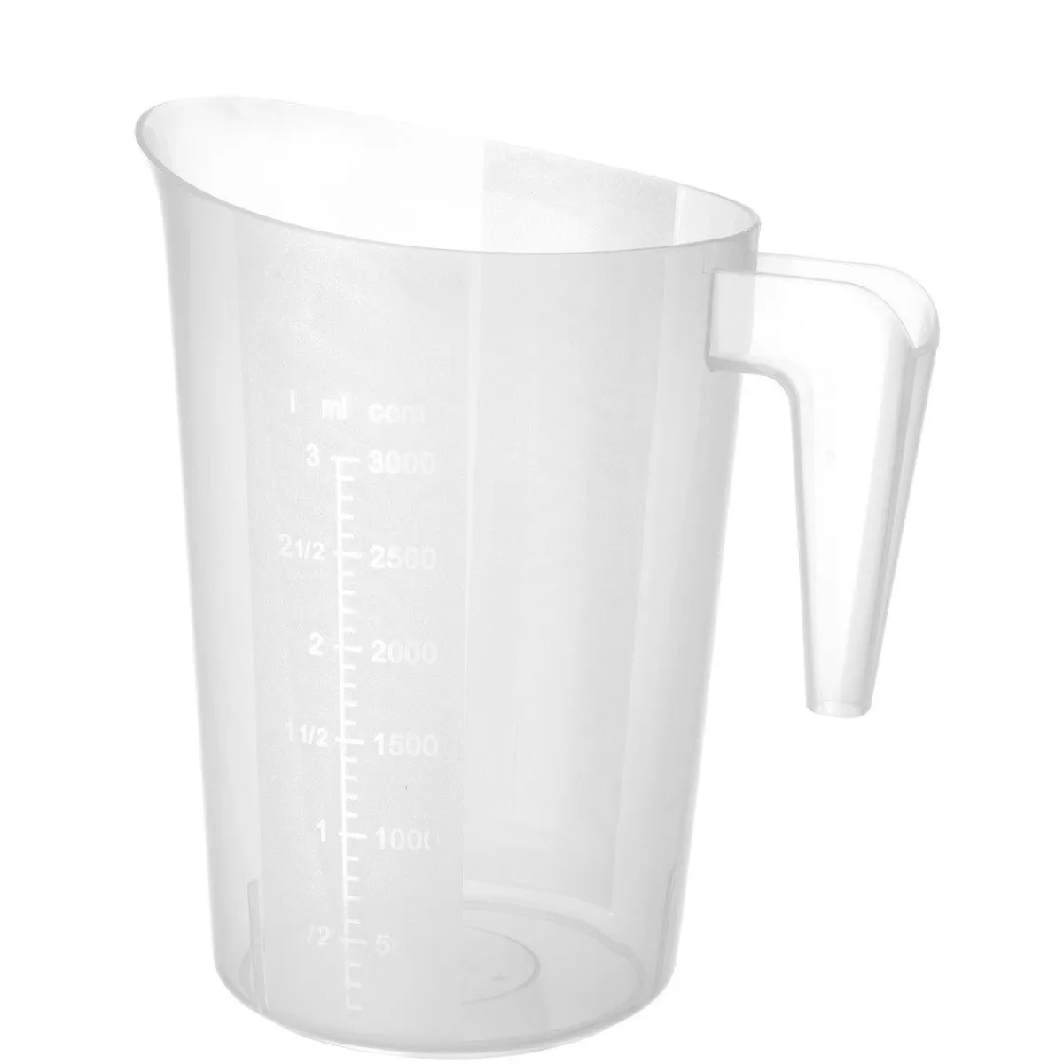 Hendi Maatbeker Stapelbaar, 3 liter Best
