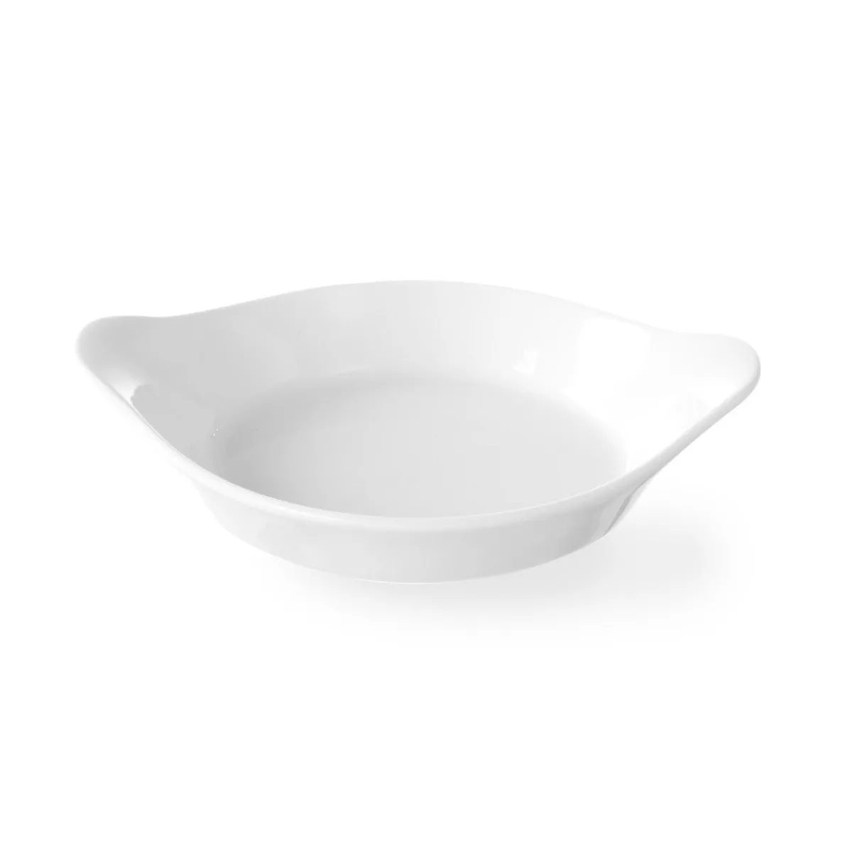 Hendi Ovenschaal Rond Porselein 185x152x40mm Hot