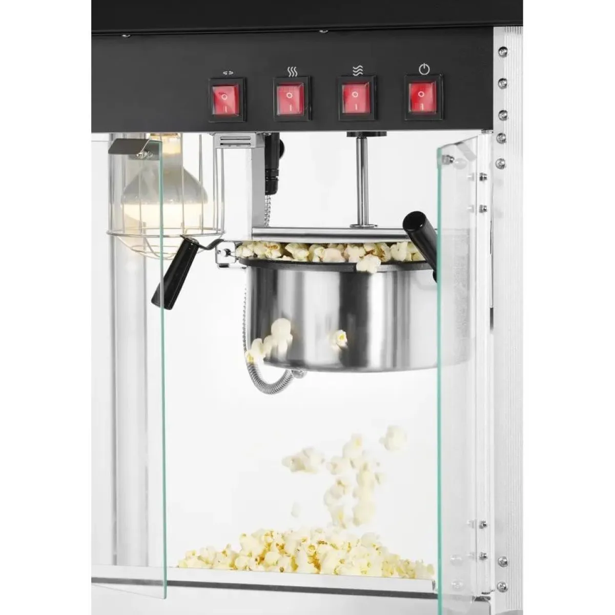 Hendi Popcornmachine Zwart Clearance