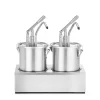 Hendi Sauspomp roestvast staal set 2 stuks 2x 4,5L Sale
