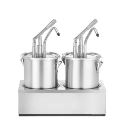 Hendi Sauspomp roestvast staal set 2 stuks 2x 4,5L Sale