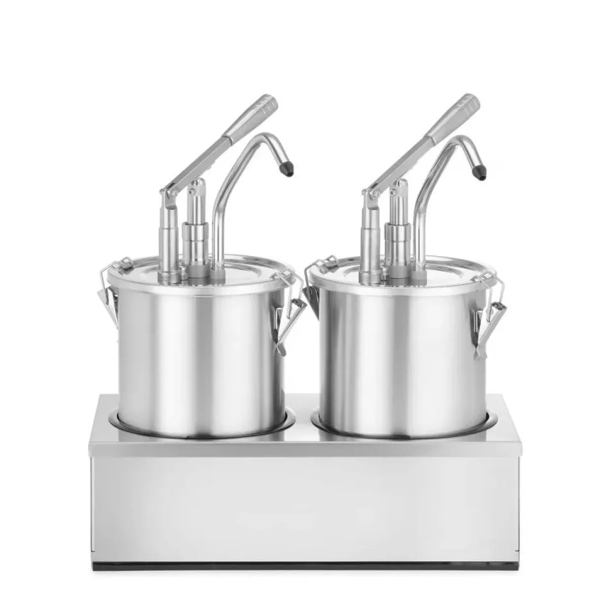 Hendi Sauspomp roestvast staal set 2 stuks 2x 4,5L Sale