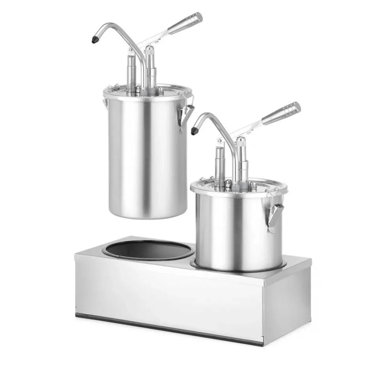Hendi Sauspomp roestvast staal set 2 stuks 2x 4,5L Sale