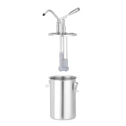 Hendi Sauspomp roestvast staal 4,5L Discount