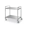 Hendi Serveerwagen 2 plateaus Outlet