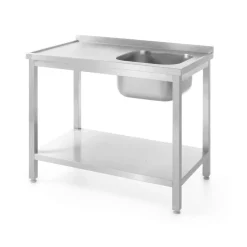 Hendi Spoeltafel zelfmontage Rechterkant Outlet