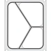 Hendi Traysealer matrix Driedelige container 227x178 mm Online