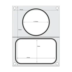 Hendi Traysealer matrix 1x ø115 mm) Clearance