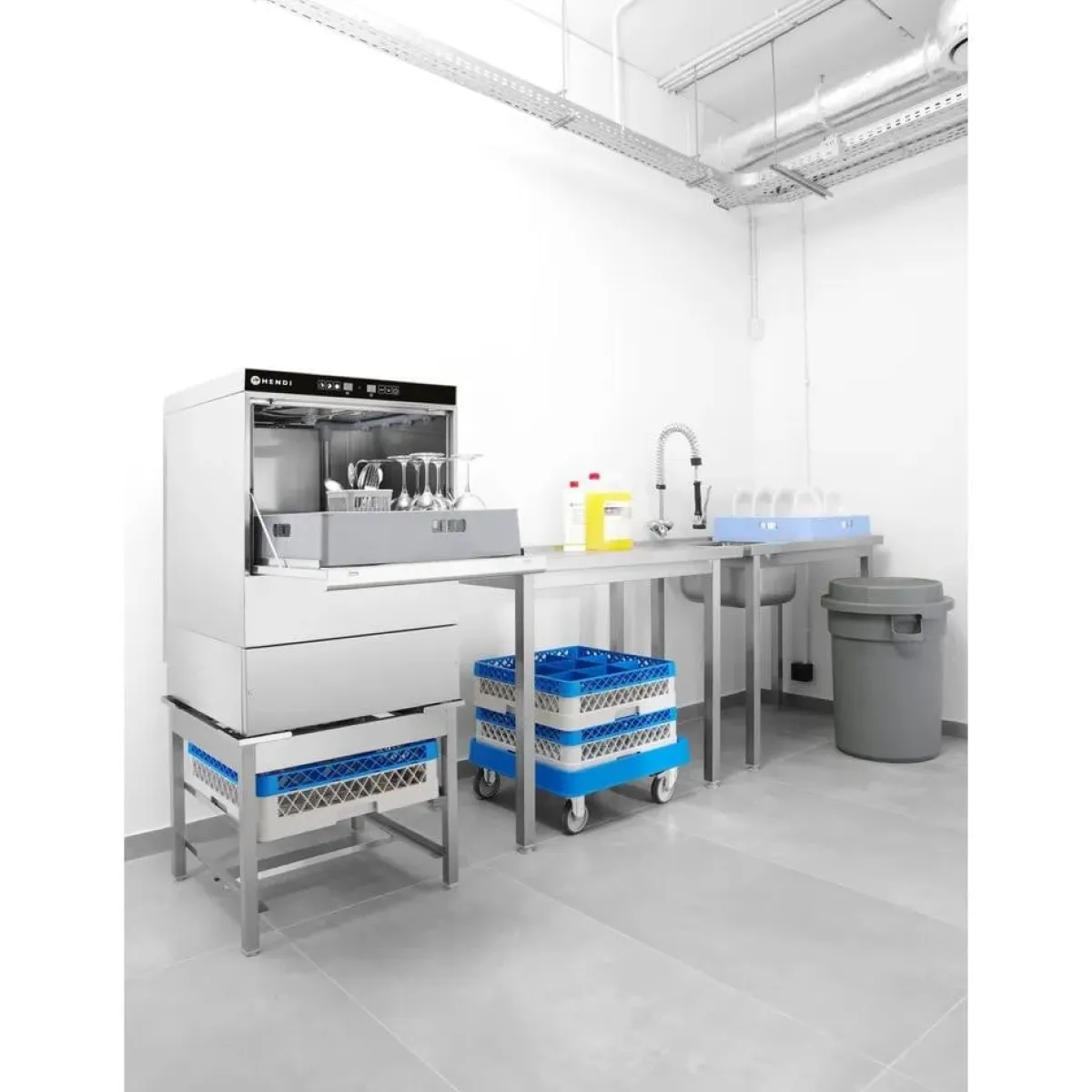 Hendi Vaatwasser 50x50 - 6600W