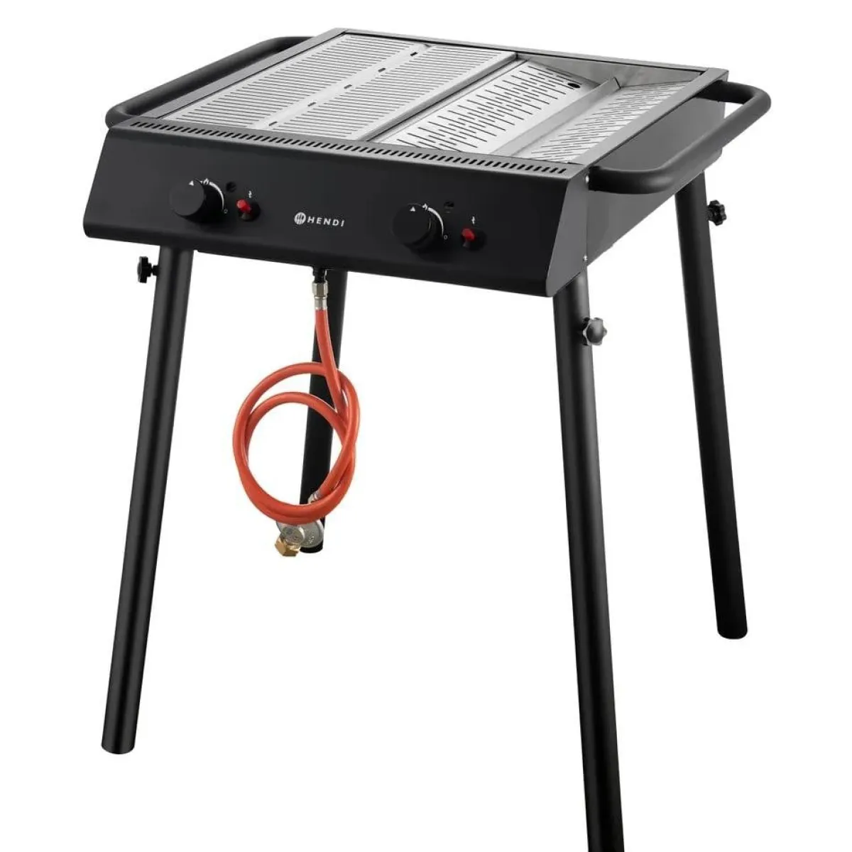 Hendi Xantos Black Gasgrill gasbarbecue