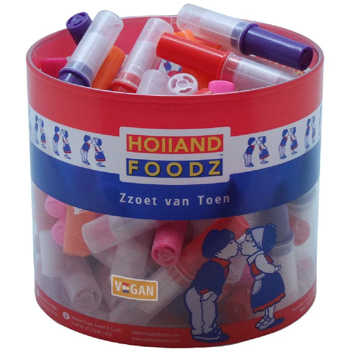 Holland Foodz Snoep Lipstick 60st Discount