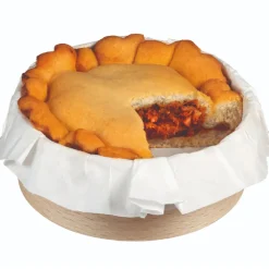 House of Marie HoM Bakring Hout met Bakpapier Ø10,5x4cm 200st. Hot