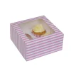 House of Marie HoM Cupcake Doosje 4 Circus (incl. tray met venster) 2st. Hot