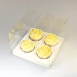 House of Marie HoM Cupcake Doosje 4 Transparant (incl. tray) 10st. Online
