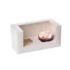 House of Marie HoM Cupcake Doosje 2 Wit (incl. tray met venster) 100st. Hot