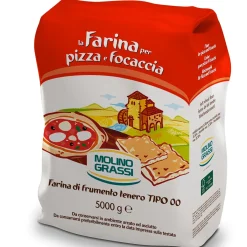 Molino Grassi Italiaanse Bloem Farina Tipo 00 (Pizza-Focaccia) 5kg Outlet