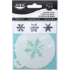 JEM Sjabloon Sneeuwvlokken Set/3 New