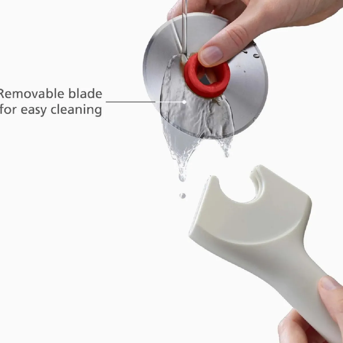 Joseph Joseph Pizzasnijder Easy-Clean Ø9cm New