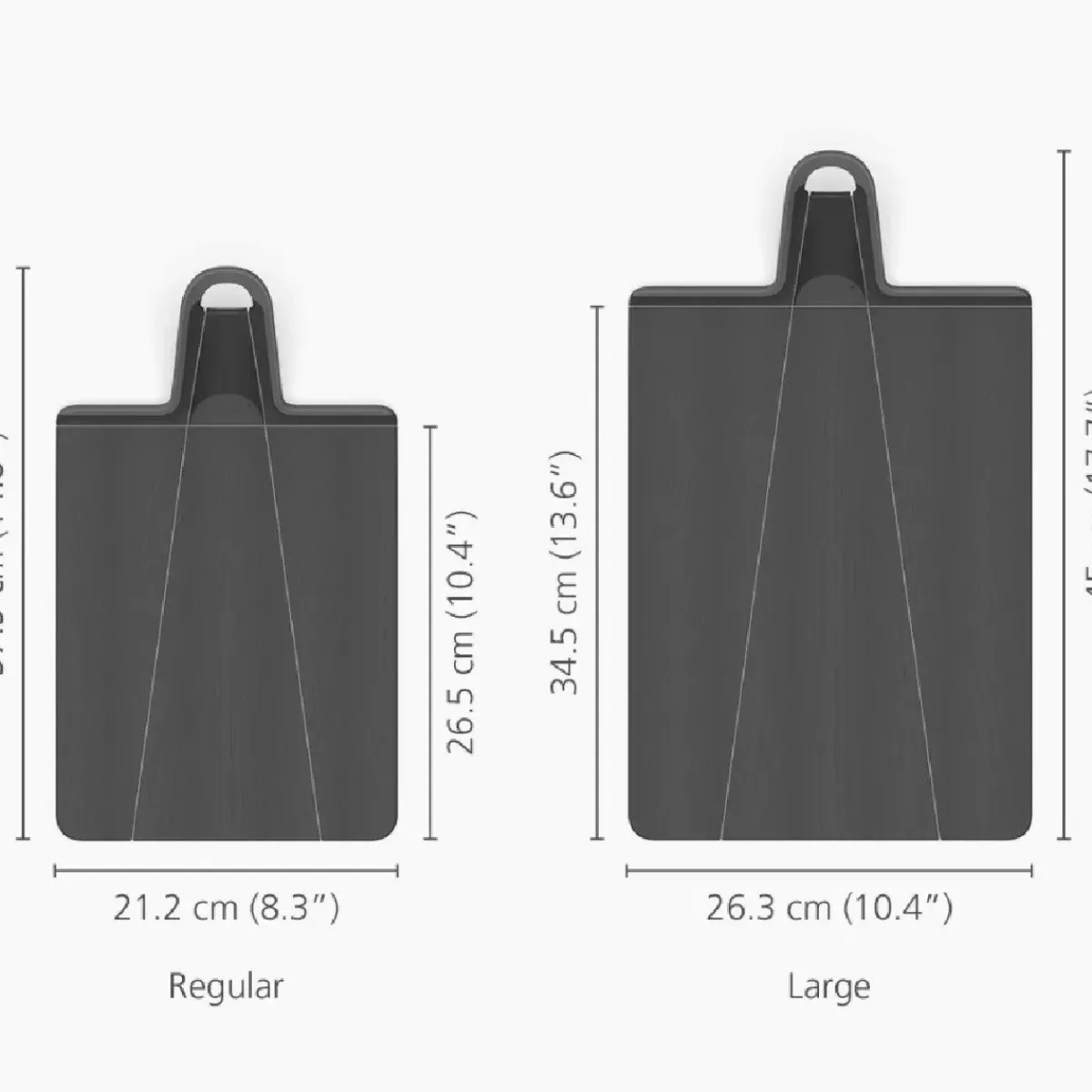 Joseph Joseph Snijplank Opvouwbaar 45x26,3x7cm Discount