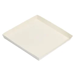 Overig Kartonnen Schaal Conisch 24,5x24,5x2,5cm 150st.** Sale