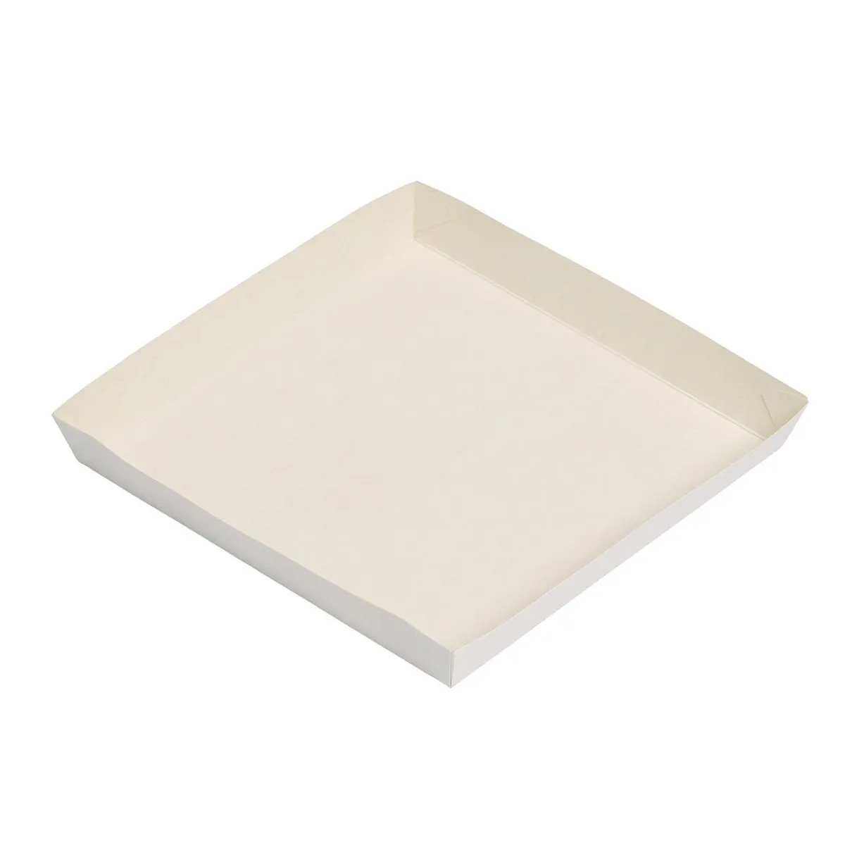 Overig Kartonnen Schaal Conisch 19x19x2,5cm 300st.** Best