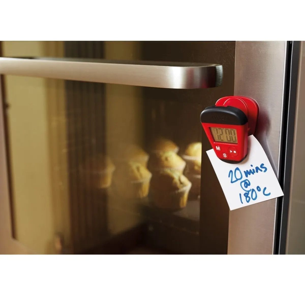 Kitchen Craft Digitale Timer met Knip en Magneet Best