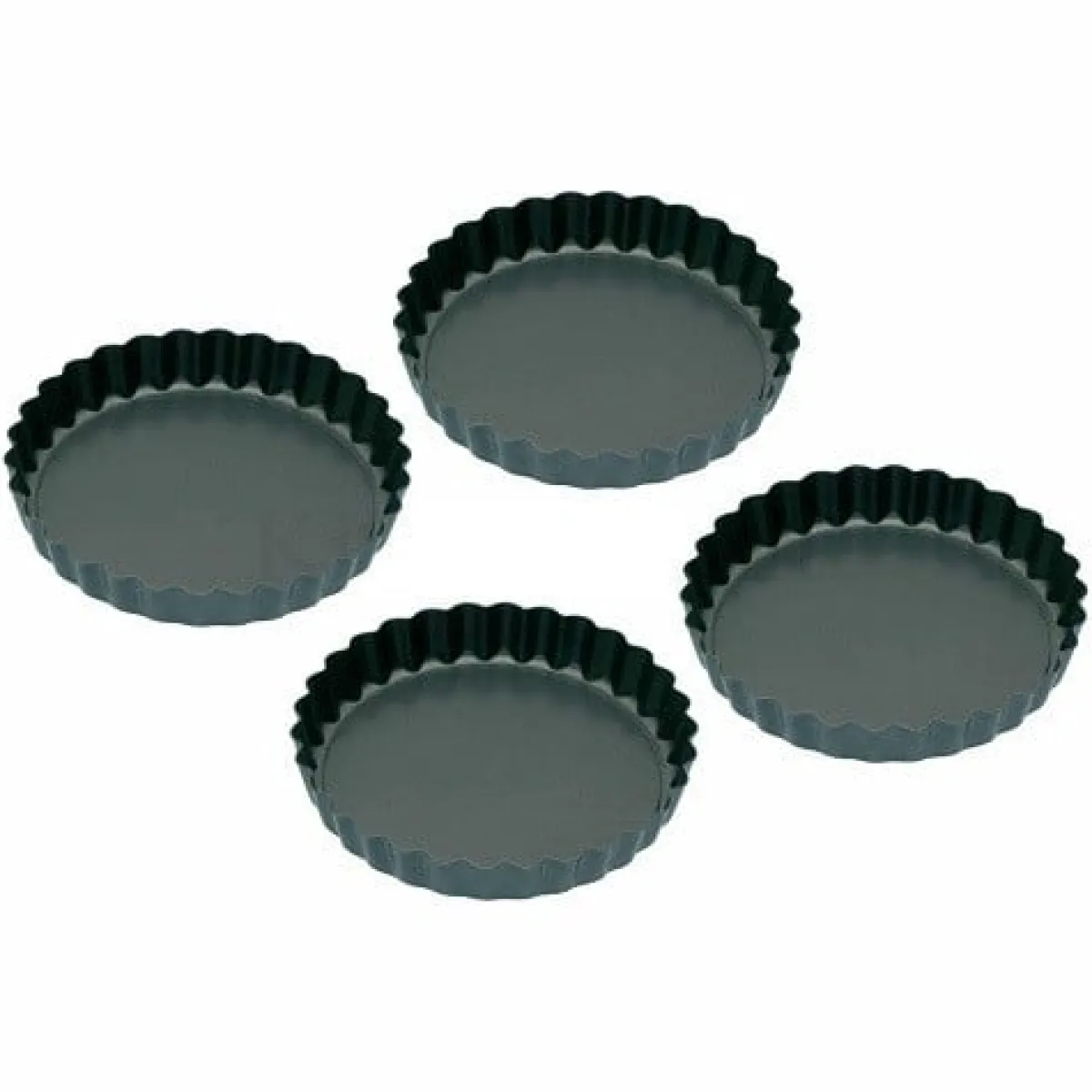 Kitchen Craft Gebaksvormen Rond Ø10cm set/4 New