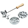 Kitchen Craft Rozet Mallen IJzer Set/3 Discount
