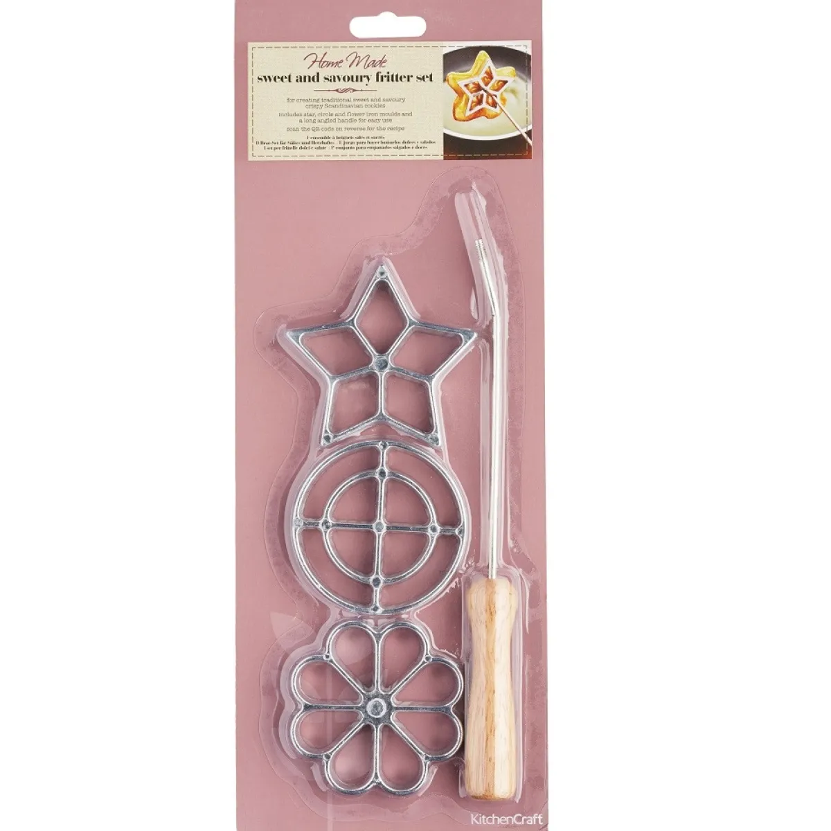 Kitchen Craft Rozet Mallen IJzer Set/3 Discount