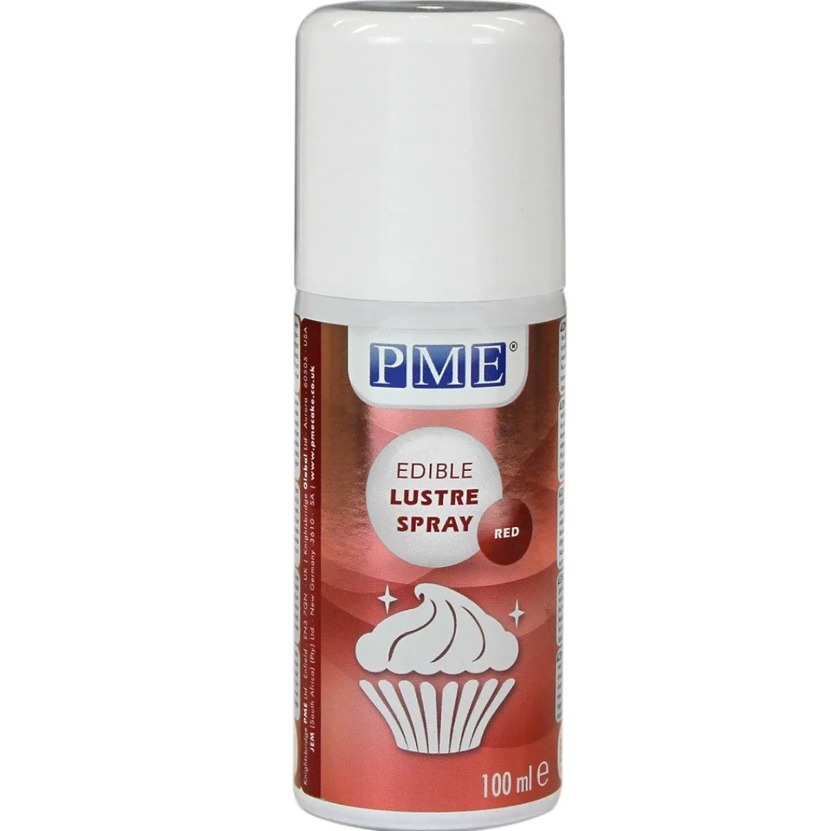 PME Kleurspray Lustre Spray Rood 100ml Clearance