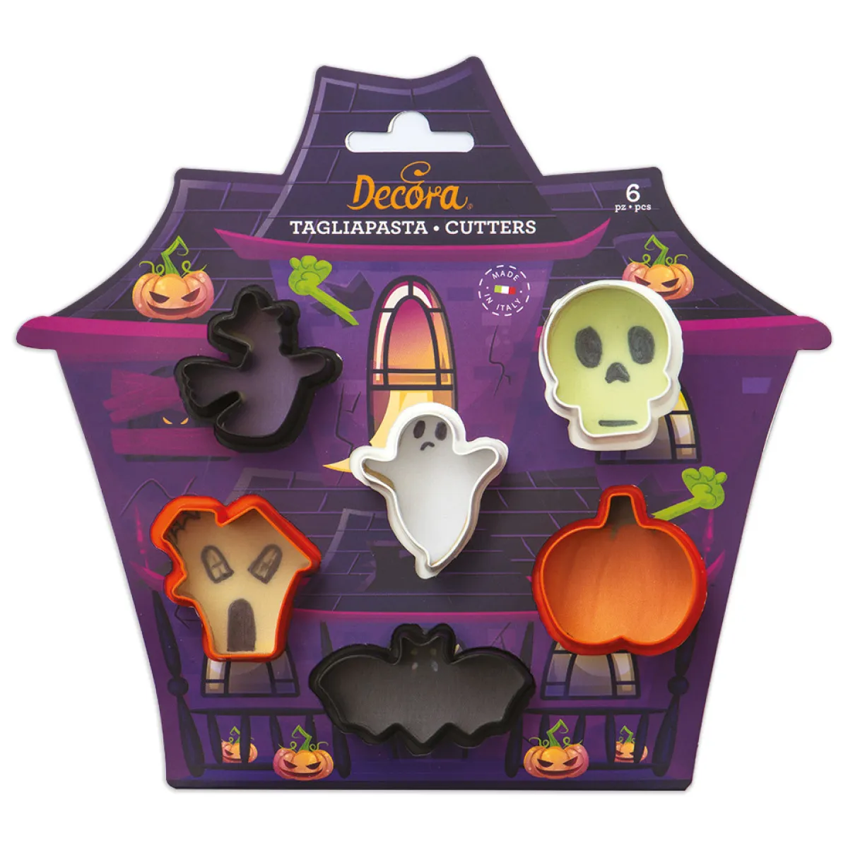 Decora Koekjes Uitsteker Halloween Set 6-delig Outlet