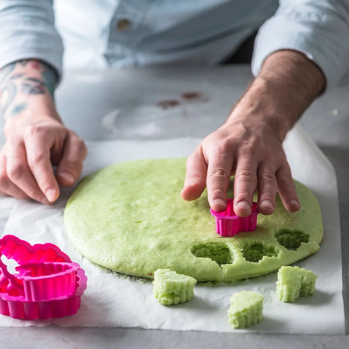 Decora Koekjes Uitsteker Hart Gekarteld Set/4 Hot