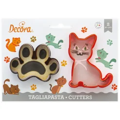 Decora Koekjes Uitsteker Kat en Poot Discount